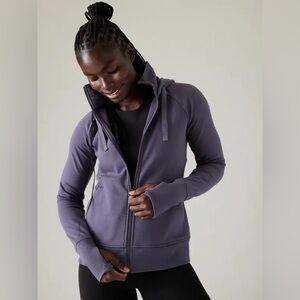 Athleta Triumph Hoodie in Nightfall Purple